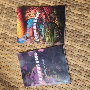 Adult Coloring Book Set